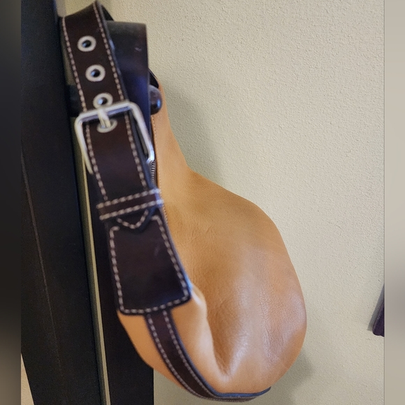 Dooney & Bourke Leather Mini Hobo Bag - Picture 4 of 6